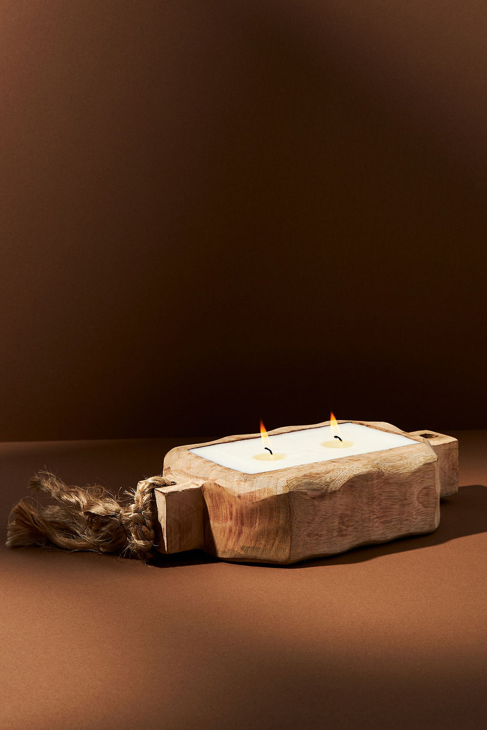 Sunlight in the Forest Small Driftwood Candle Tray - Madison's Niche 
