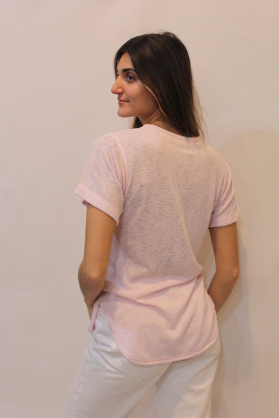 Poppy T-Shirt in Pink - Madison's Niche 
