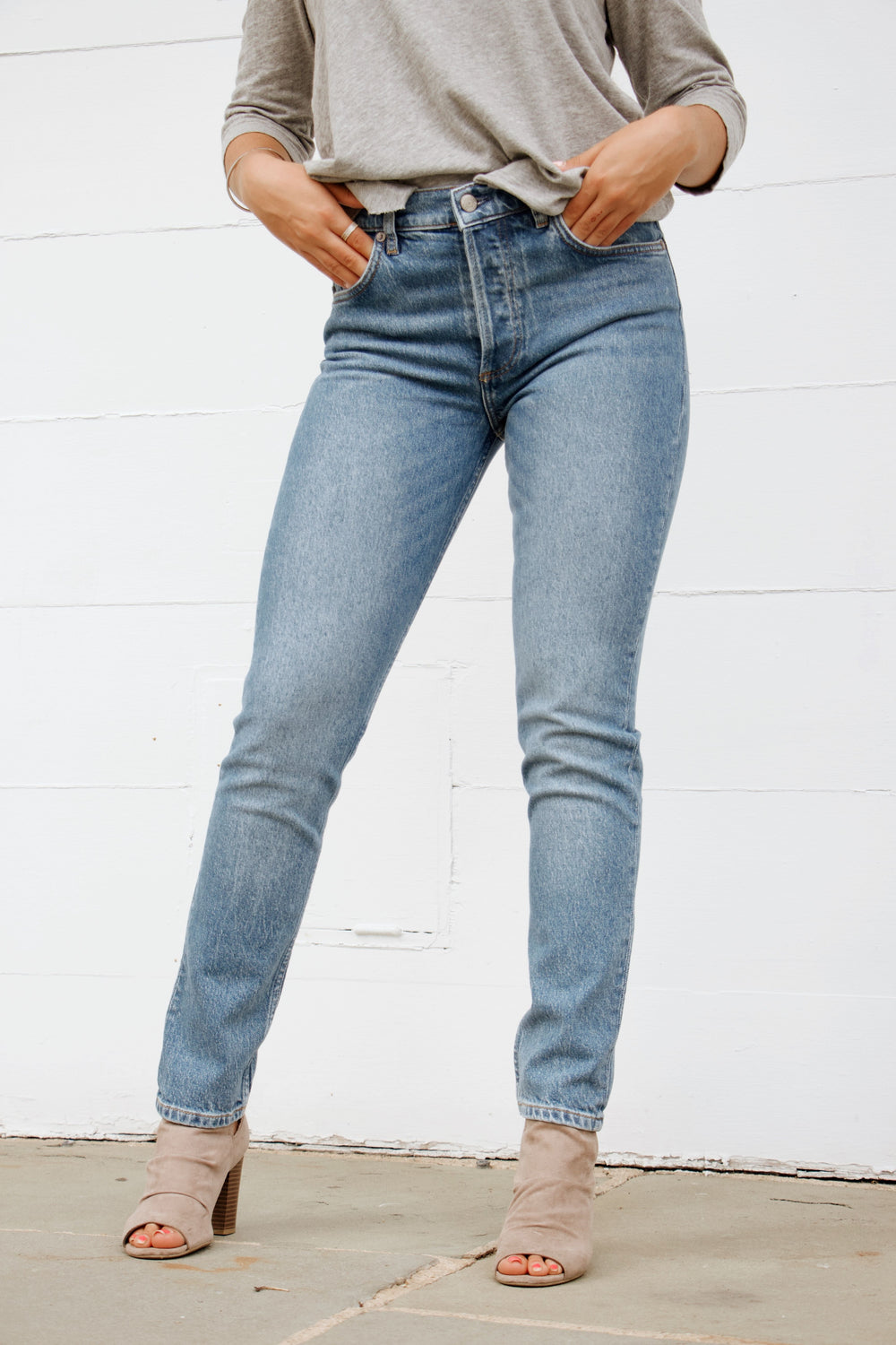 The Billy High-Rise Skinny in Eternal Sunshine - Madison&