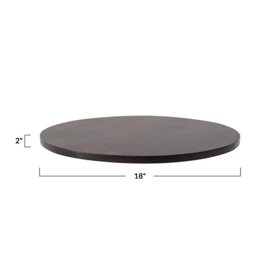 Acacia Wood Lazy Susan - Madison's Niche 