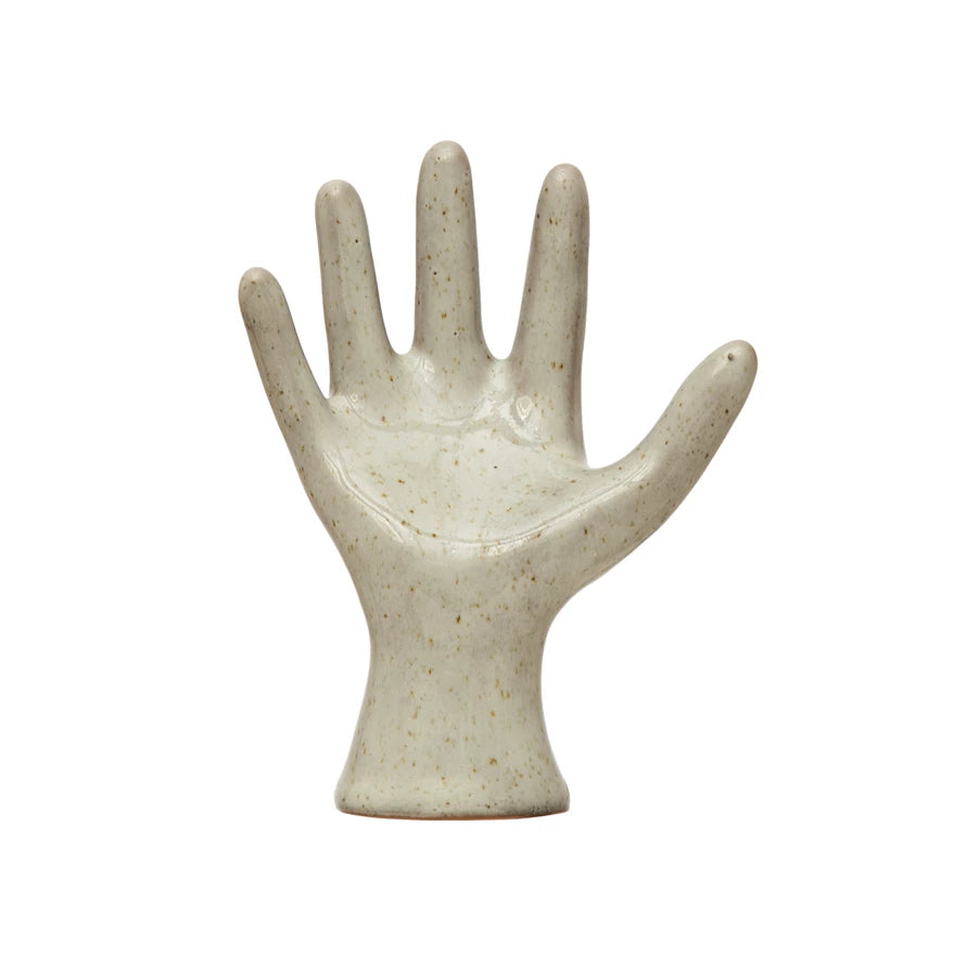 Glazed Hand Sculpture - Madison's Niche 