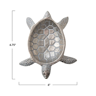 Aluminum Tortoise Dish - Madison's Niche 