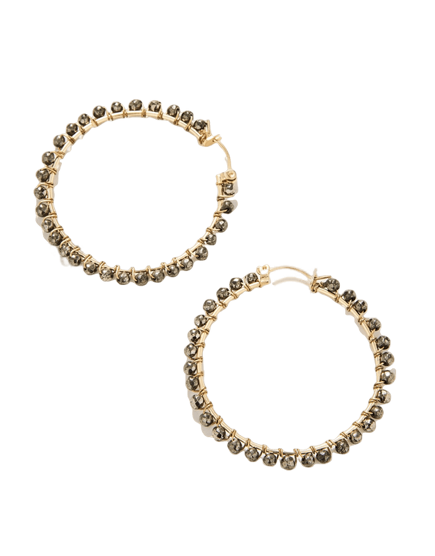 Ann Hoops in Pyrite - Madison's Niche 