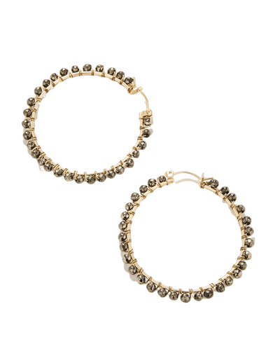 Ann Hoops in Pyrite - Madison's Niche 