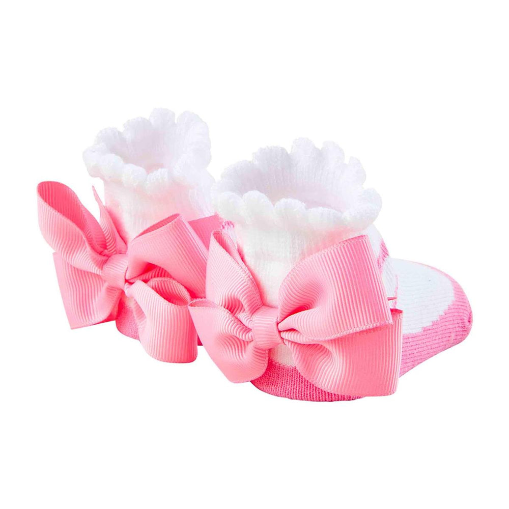 Ballet Bow Socks - Madison's Niche 