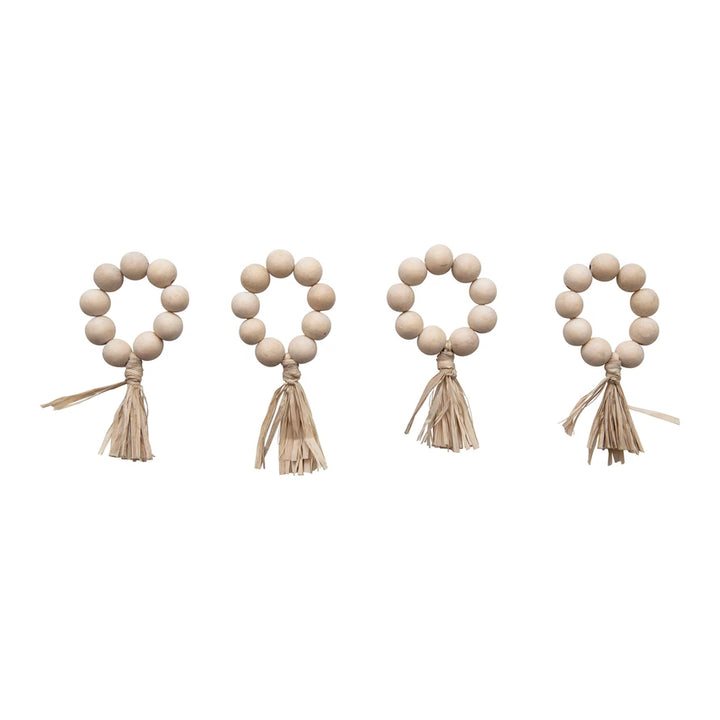 Bead Napkin Rings (Set of 4) - Madison's Niche 