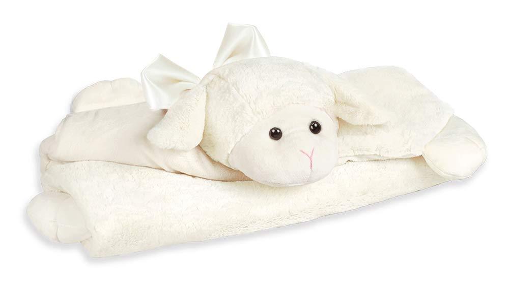 BEARINGTON COLLECTION Baby Lottie Lamb Belly Blanket
