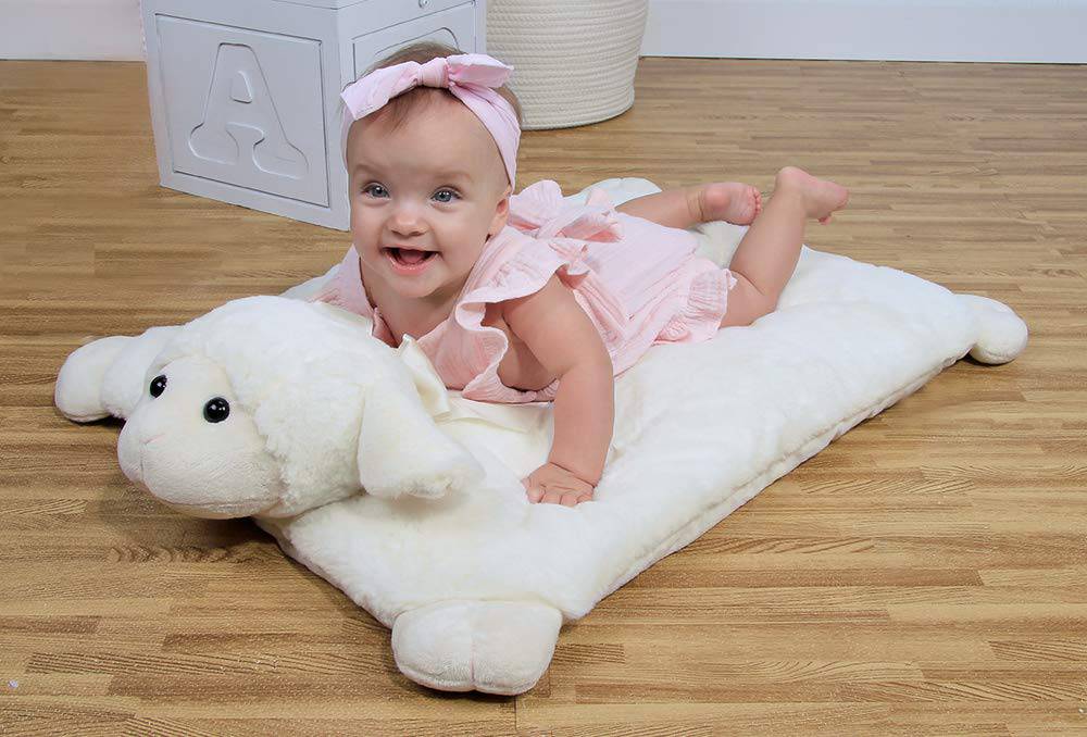 Lottie Lamb Belly Blanket - Madison's Niche 