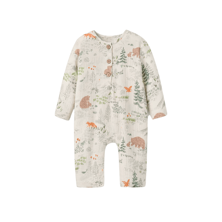 Bear Print Jumpsuit - Madison's Niche 