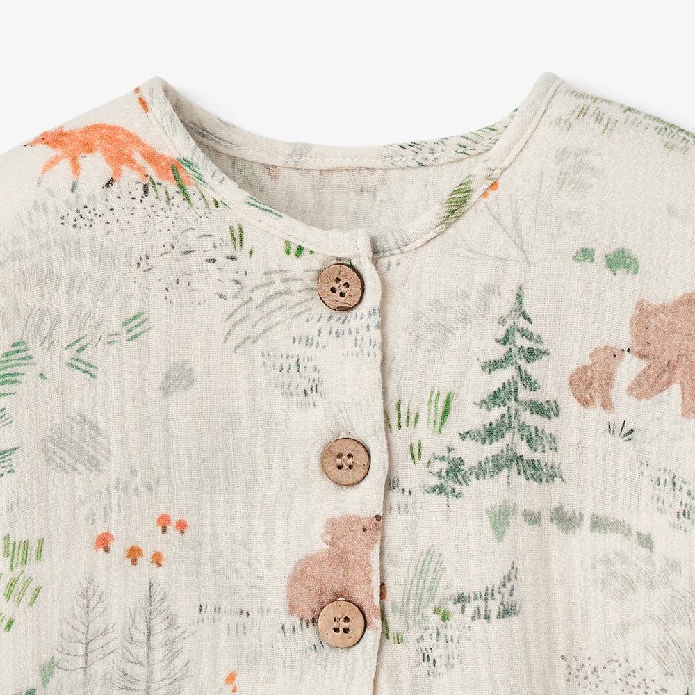 Bear Print Jumpsuit - Madison's Niche 