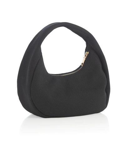 Bella Mini Hobo in Black - Madison's Niche 