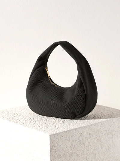 Bella Mini Hobo in Black - Madison's Niche 