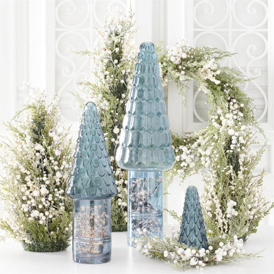 Blue Glass Vase - Madison's Niche 
