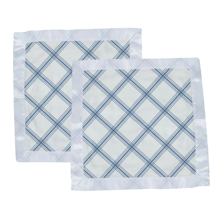Blue Plaid Blankie Set - Madison's Niche 