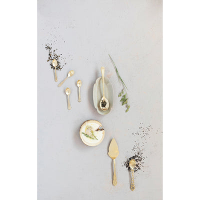 Brass Cake Server - Madison's Niche 