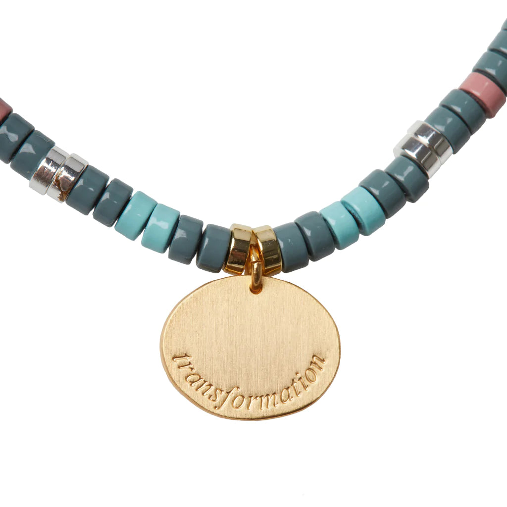 Charm Bracelet - African Turquoise - Madison's Niche 