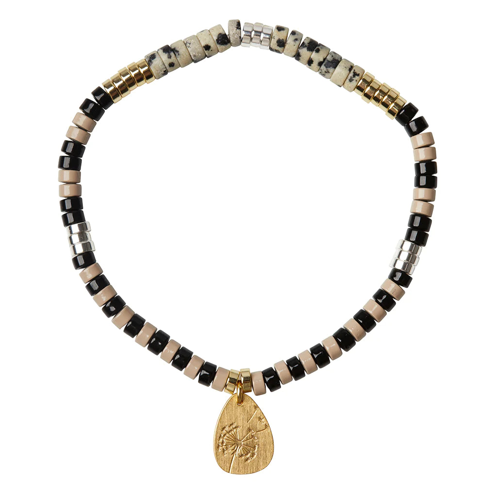 Charm Bracelet - Dalmation Jasper - Madison's Niche 