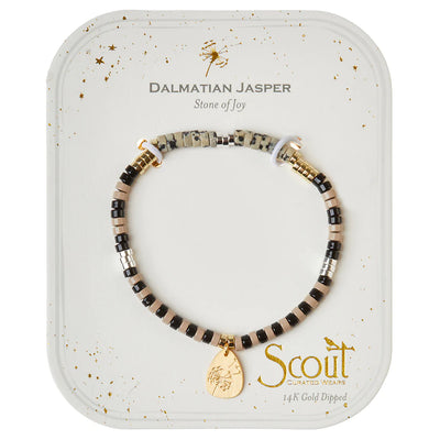Charm Bracelet - Dalmation Jasper - Madison's Niche 