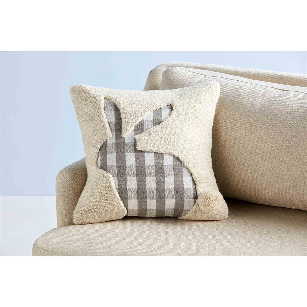 Check Bunny Pillow - Madison's Niche 