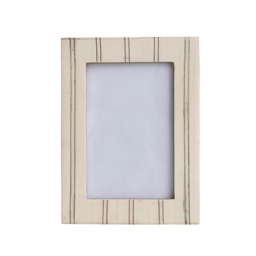 Cream & Metal Frame - Madison's Niche 