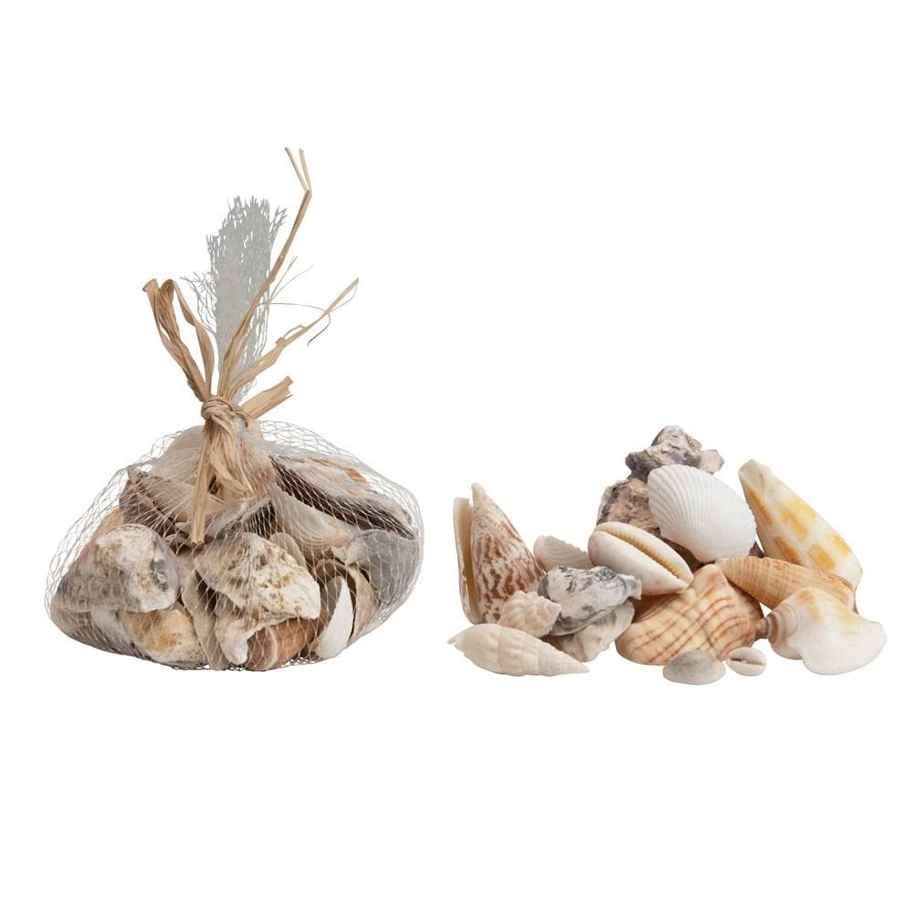 Shells In Jute Bag - Madison's Niche 