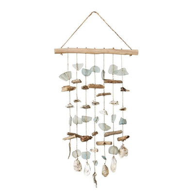 Driftwood & Shell Wind Chime - Madison's Niche 