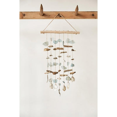 Driftwood & Shell Wind Chime - Madison's Niche 