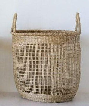 Round Basket with Handles - Madison's Niche 