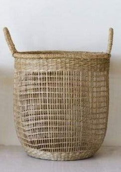 Round Basket with Handles - Madison's Niche 