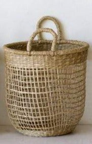 Round Basket with Handles - Madison's Niche 