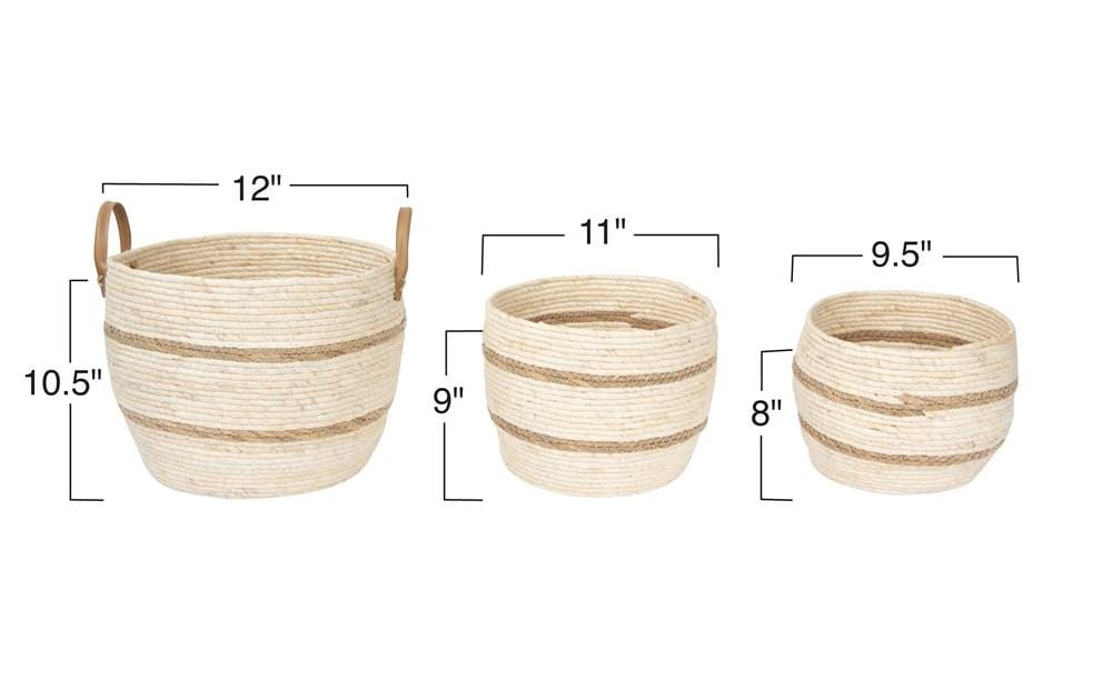 Round Maize Basket - Madison's Niche 