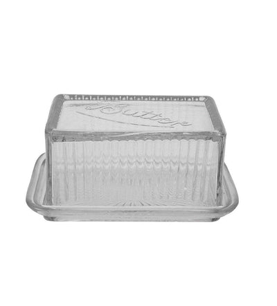 Glass Butter Dish - Madison's Niche 