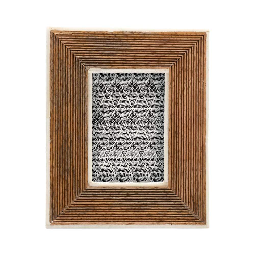 Wood Frame with Bone 3x4 - Madison's Niche 