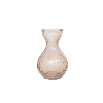 Debossed Glass Vase - Madison's Niche 