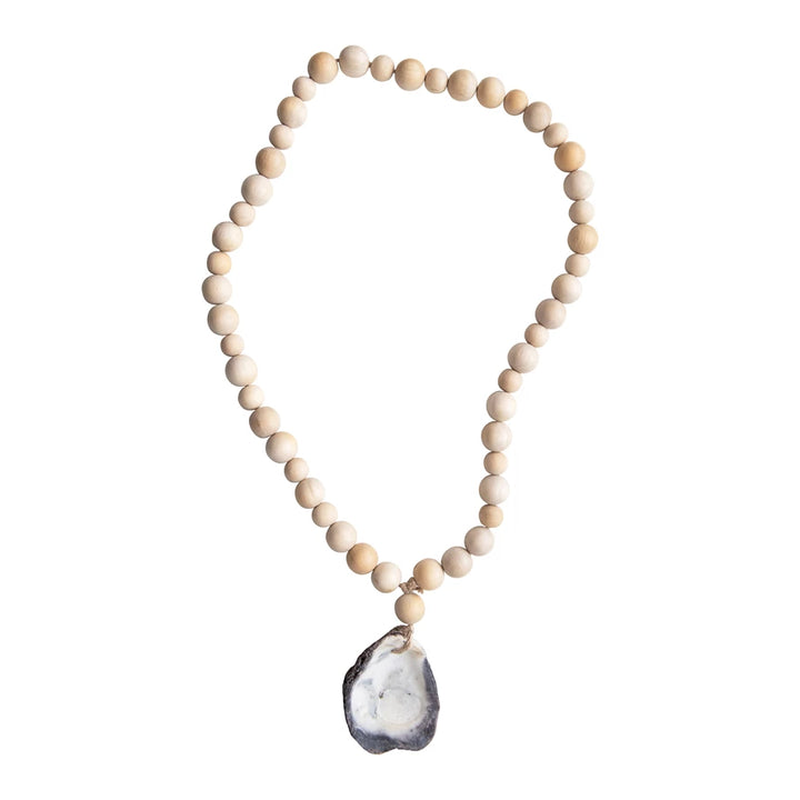 Beads with Oyster Pendant - Madison's Niche 