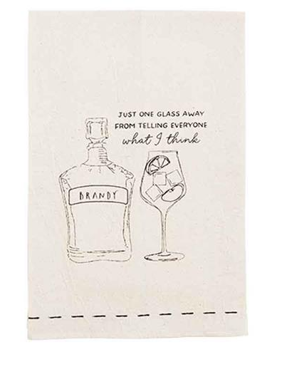 Drink Humor Hand Towel - Madison's Niche 