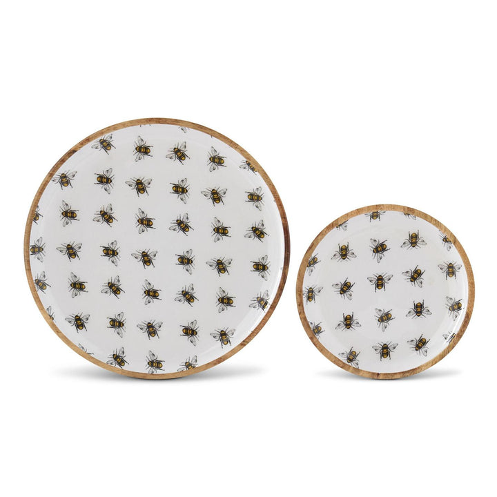 Enamel Bee Plate - Madison's Niche 