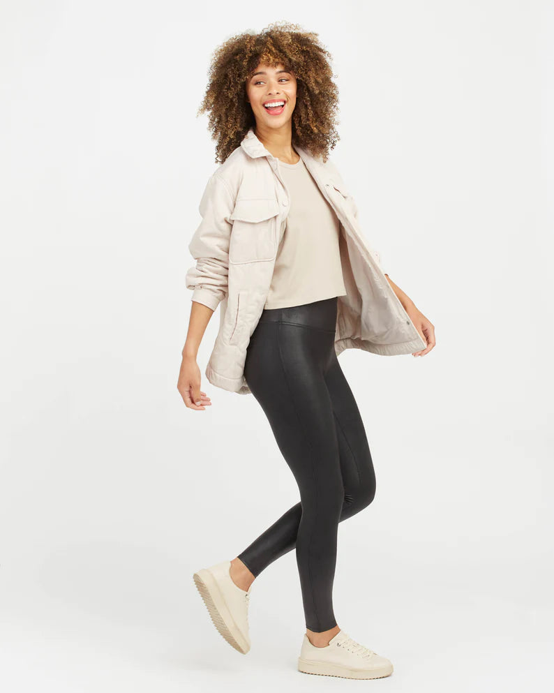 Faux Leather Leggings - Madison's Niche 