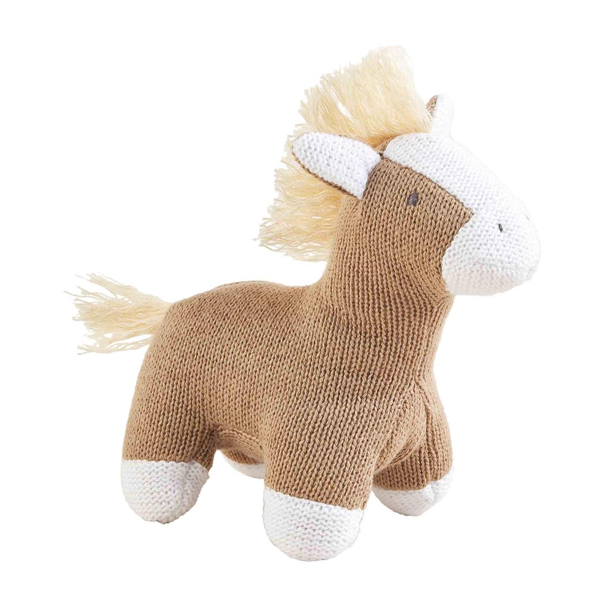 Farm Animal Knit Rattle - Madison's Niche 