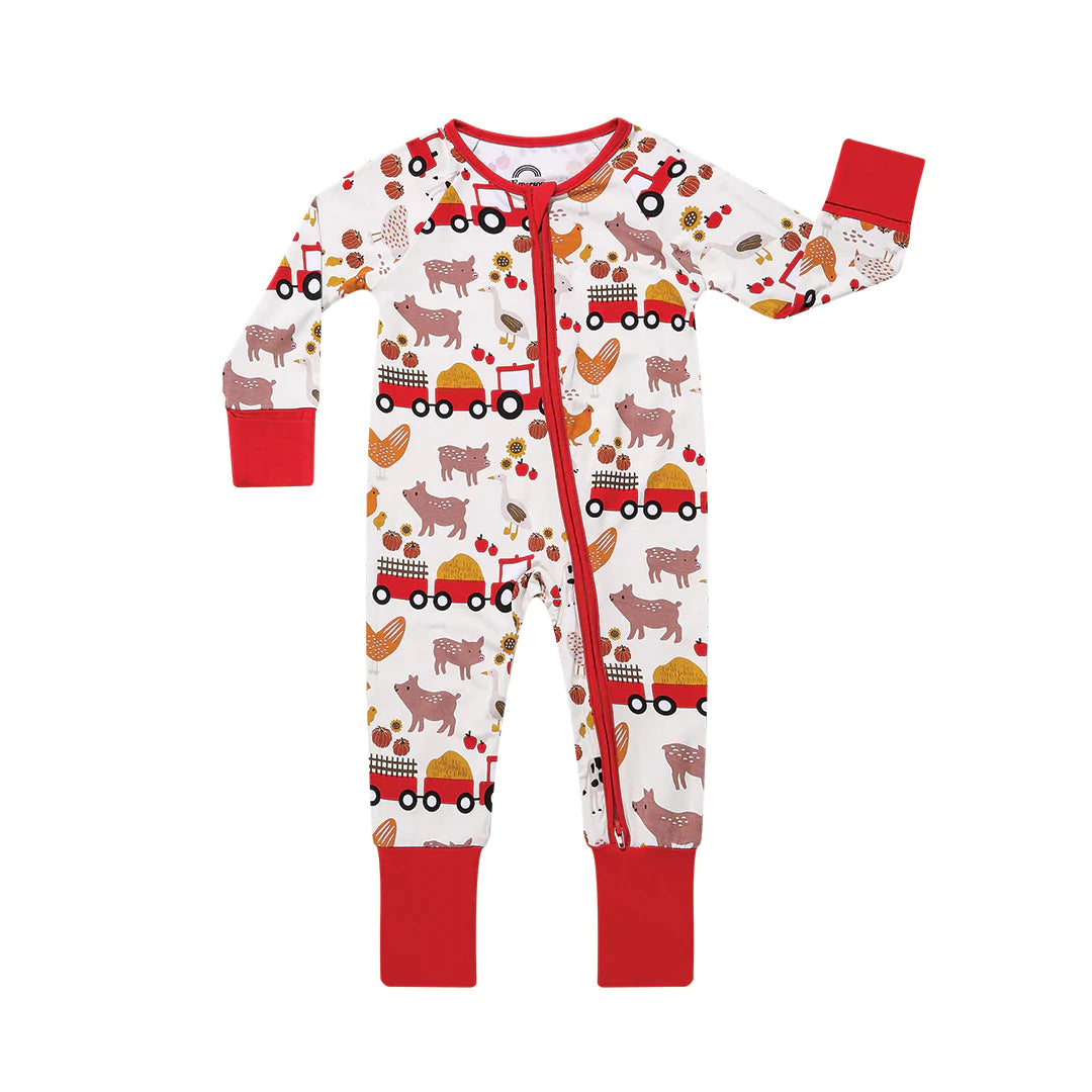 Farm Footie PJ - Madison's Niche 