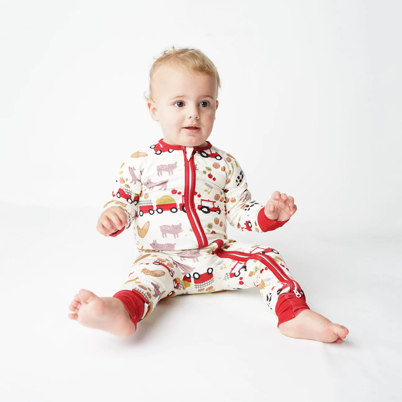 Farm Footie PJ - Madison's Niche 