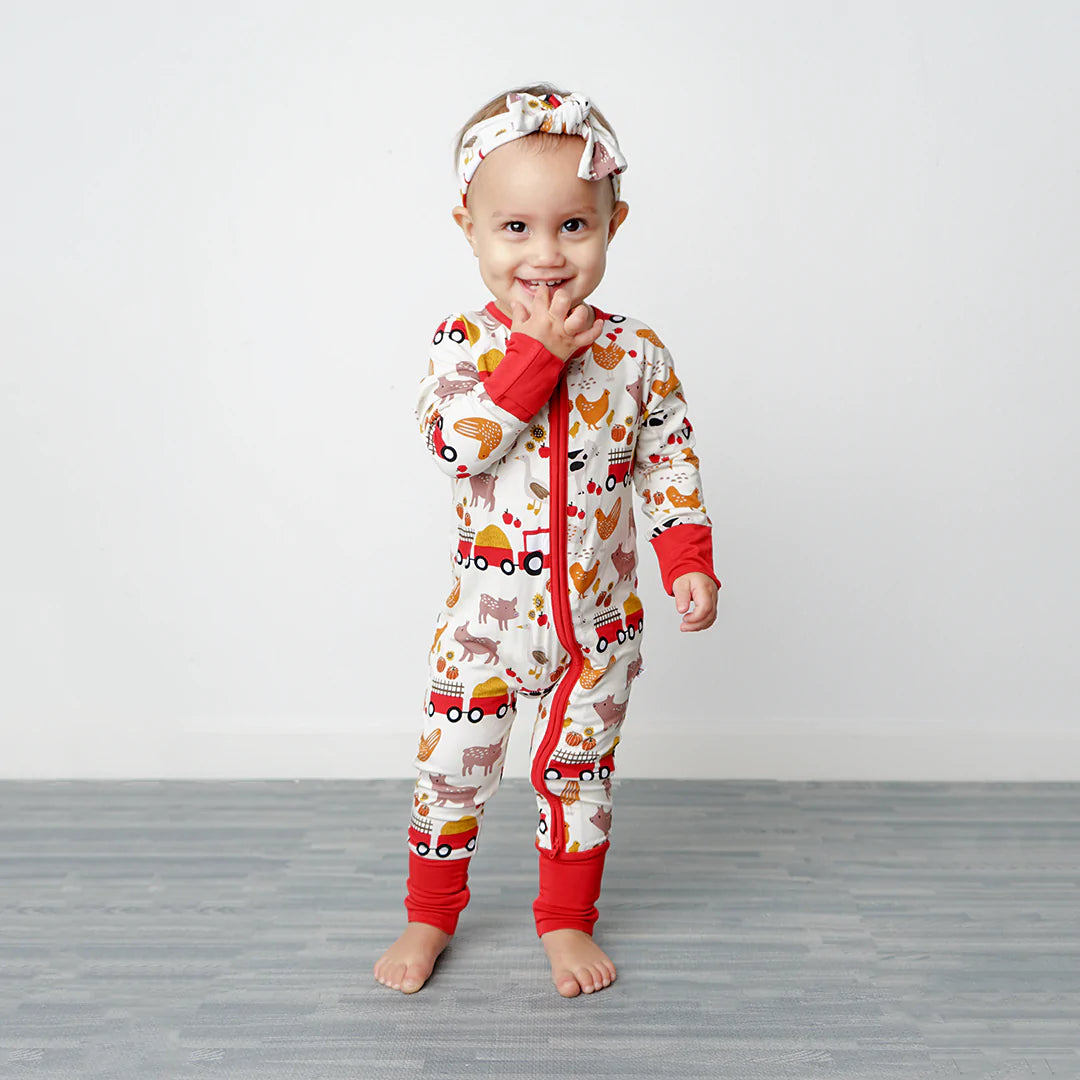 Farm Footie PJ - Madison's Niche 