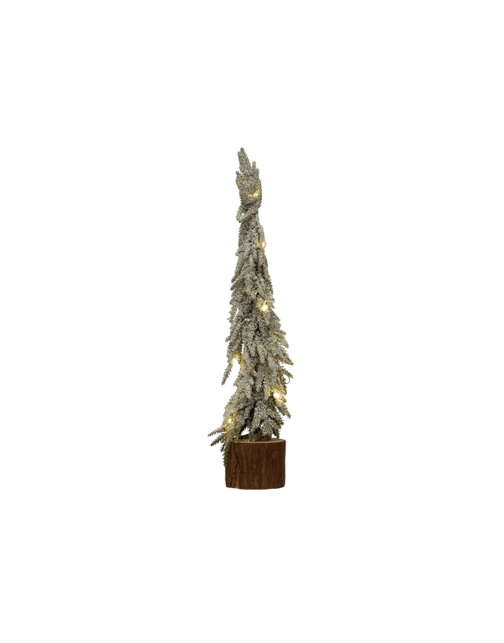 Faux Fir Tree with LED Lights - Madison's Niche 