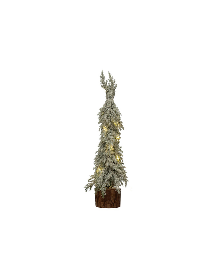 Faux Fir Tree with LED Lights - Madison's Niche 