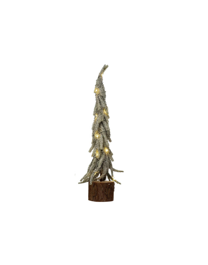 Faux Fir Tree with LED Lights - Madison's Niche 