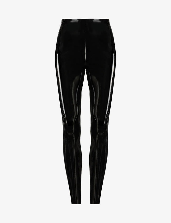 Faux Patent Leather Legging - Madison's Niche 