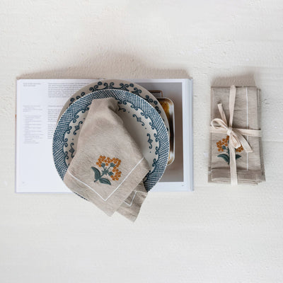 Flower Napkins (Set of 4) - Madison's Niche 