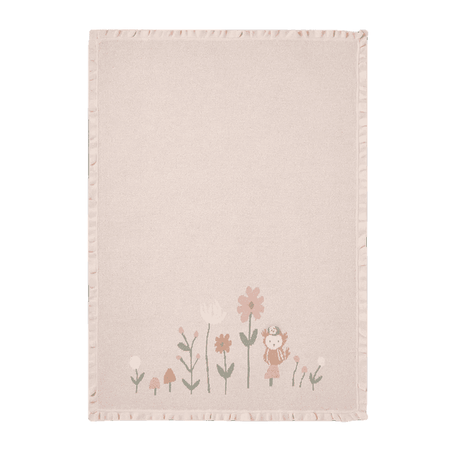 Floral Owl Blanket - Madison's Niche 
