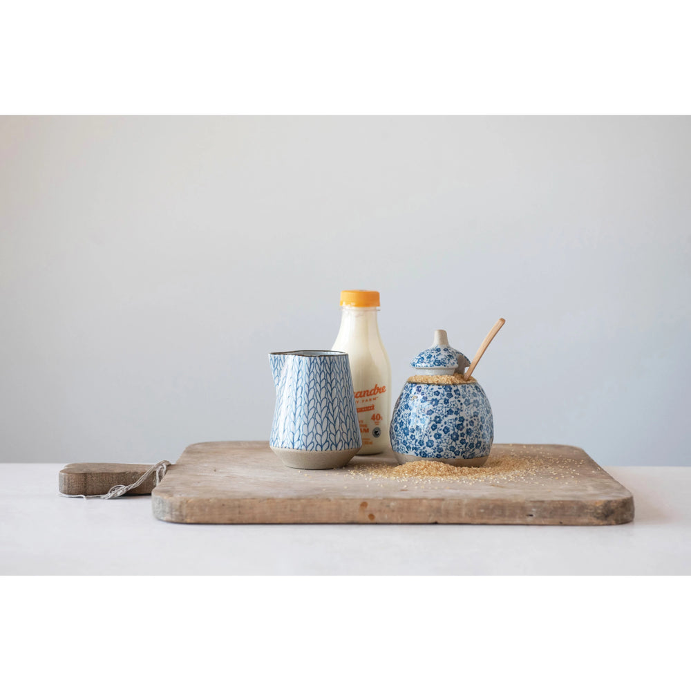 Floral Sugar Pot & Creamer Set - Madison's Niche 
