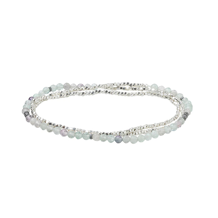 Delicate Stone Wrap - Fluorite - Madison's Niche 